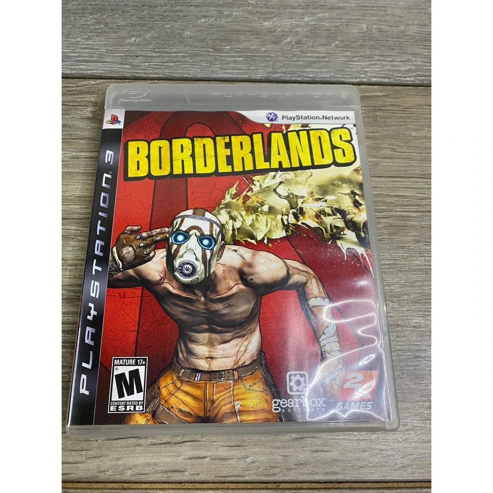 Borderlands Sony PlayStation 3‎ PS3 2009 First Person Shooter RPG BLUS-30386
